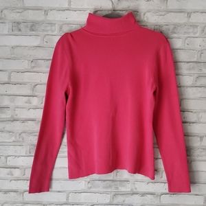 Long-Sleeve Mock-Neck Top